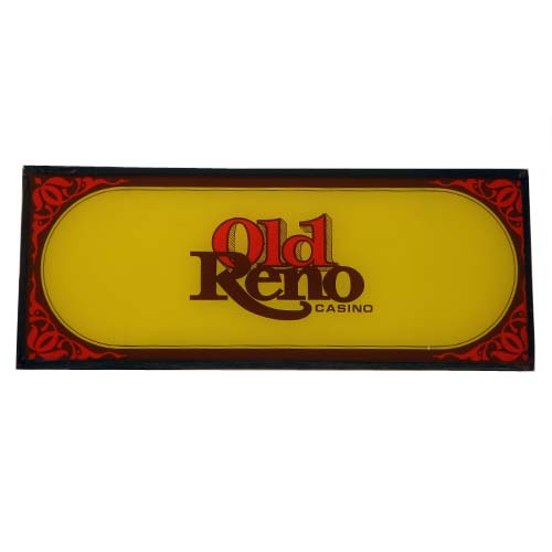 Bally Belly Glass--Old Reno Casino